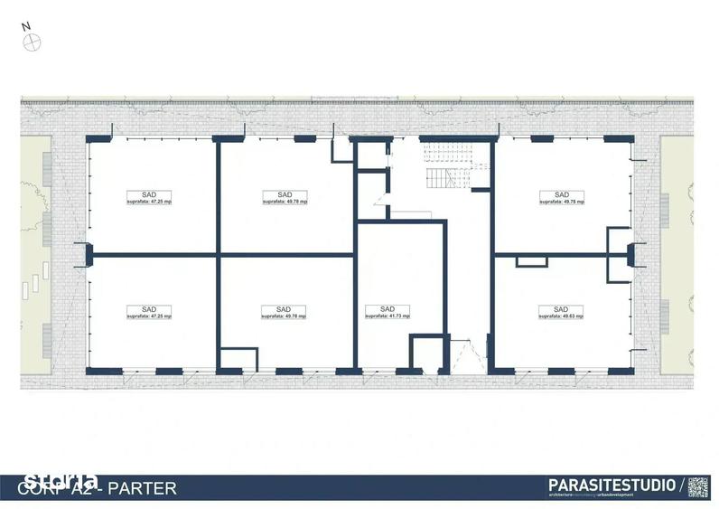 Spațiu comercial, de 49.78 mp, în Pârneava