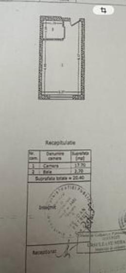 Garsonieră decomandată în Vitan