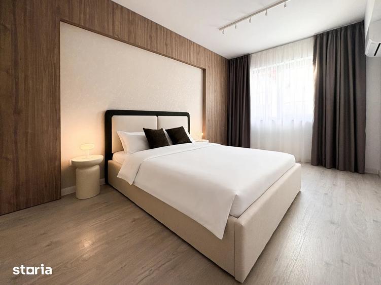 Apartament cu 2 camere semidecomandat, mobilat în Pipera