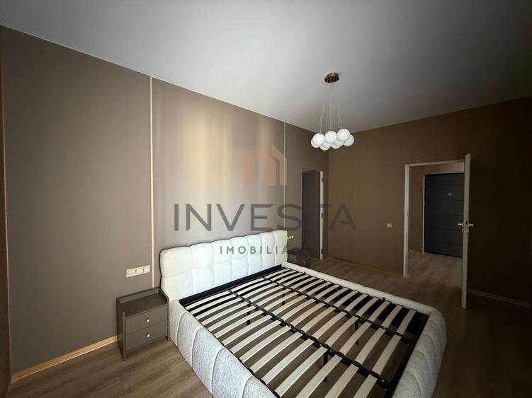 Apartament cu 2 camere semidecomandat, mobilat în Florești
