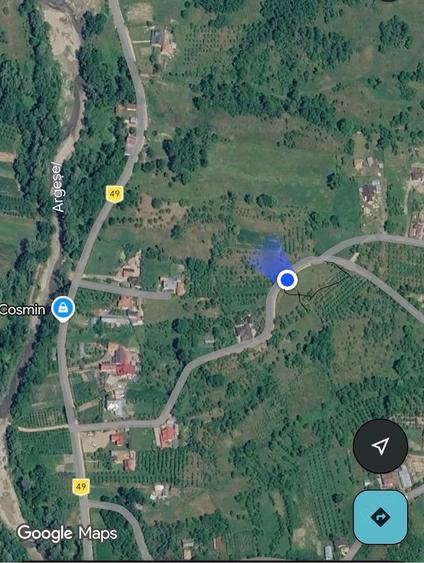 Teren de 970 mp, în Hârtiești