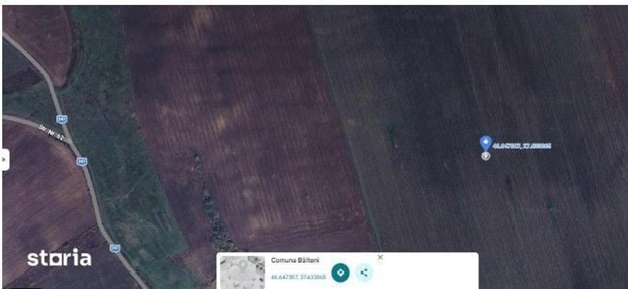 Teren de 4300 mp, în Bălteni