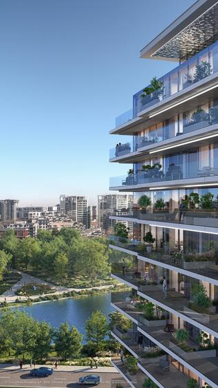 Apartament cu 3 camere semidecomandat în Barbu Văcărescu