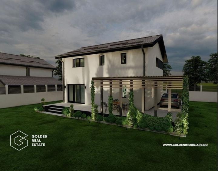 Casă individuală cu 4 camere cu Teren 400 Mp în 6 Vânători