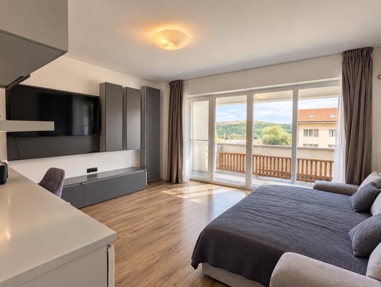 Apartament cu 3 camere decomandat, mobilat în Borhanci