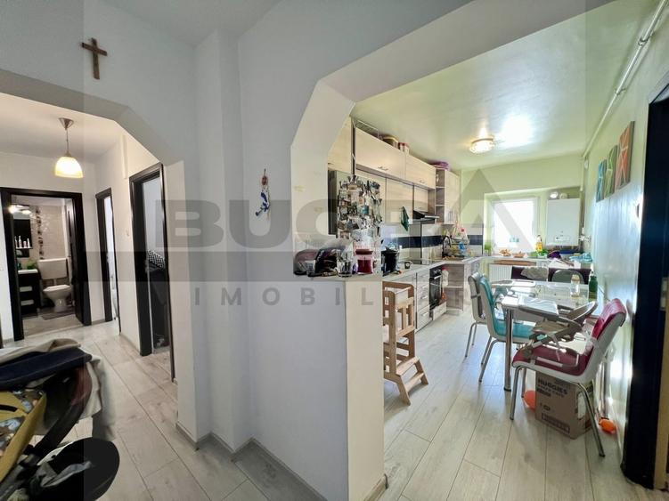 Apartament cu 3 camere decomandat în Mărăști
