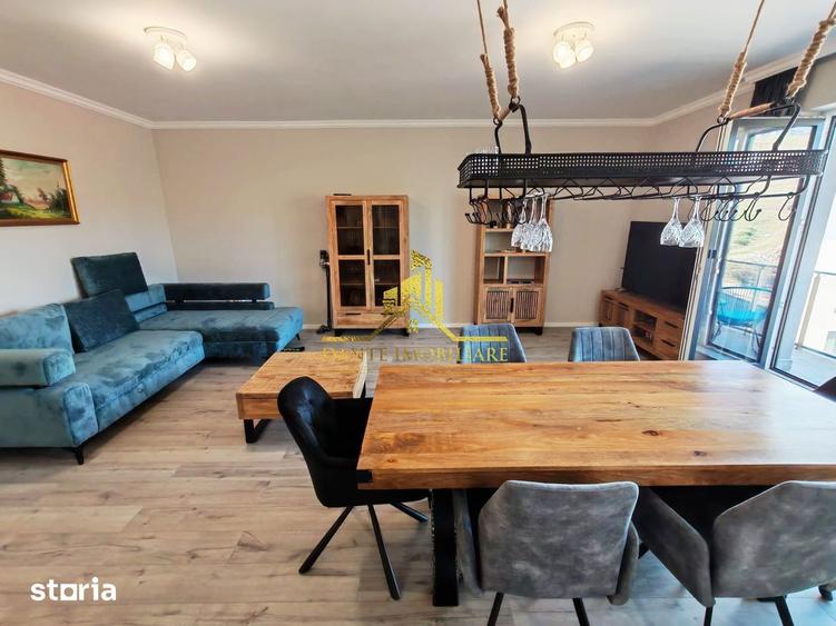 Apartament cu 3 camere semidecomandat, mobilat în Florești