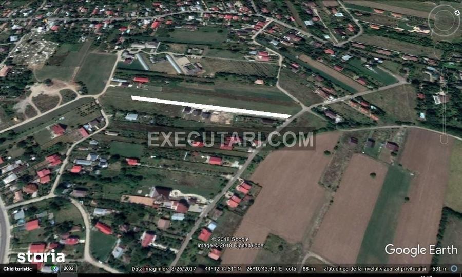 Teren de 2410 mp, în Snagov