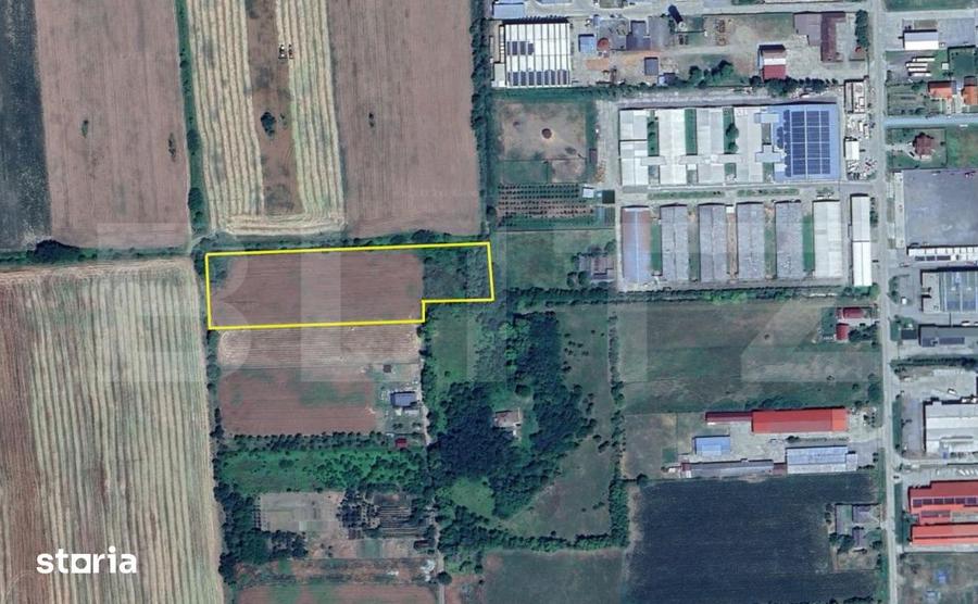 Teren de 5000 mp, în Careiului