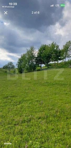 Teren de 4500 mp, în Vidra