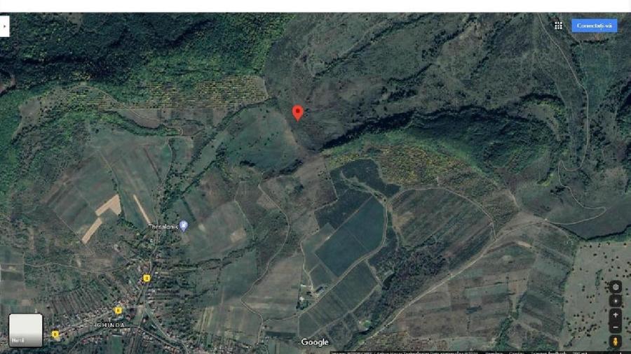 Teren extravilan de 8387 mp, în Ghinda
