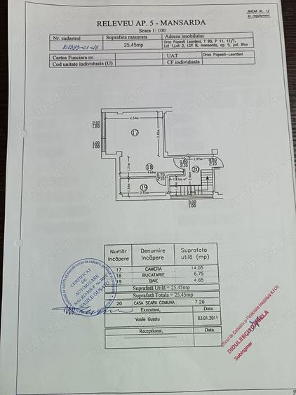 Garsonieră decomandată în Popești-Leordeni