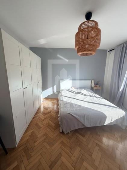 Apartament cu 2 camere decomandat, mobilat în Plopilor