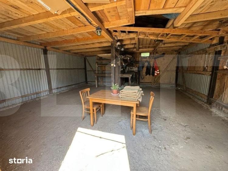 Casă cu 2 camere cu Teren 1200 Mp în Central