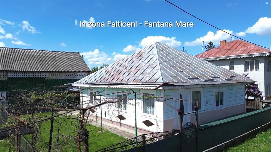 Casă individuală cu 4 camere cu Teren 1000 Mp în Fântâna Mare