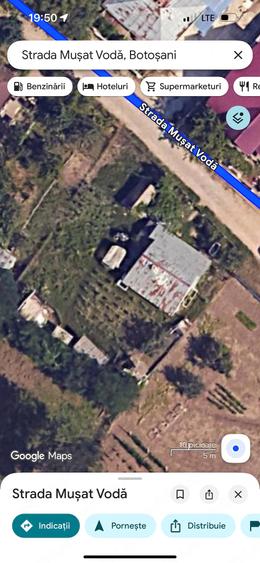 Teren intravilan de vanzare, Botosani, Strada Musat Voda nr. 15. Suprafata 250 mp - 2