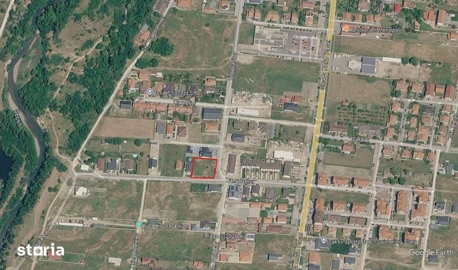 Teren de 1500 mp, în Central