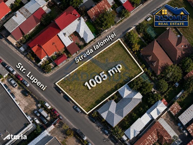 Teren de 1005 mp, în Lupeni