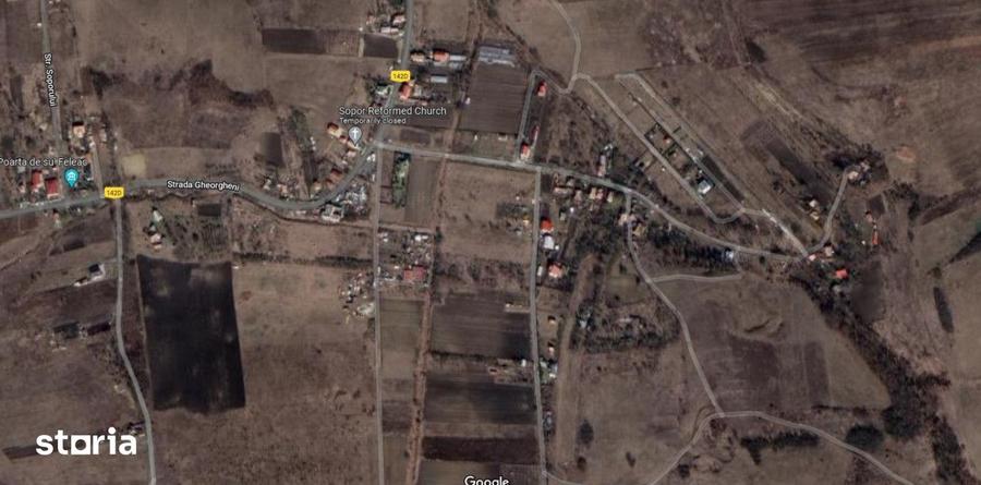 Teren de 850 mp, în Sopor