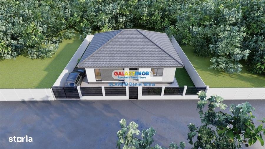 Casă cu 4 camere cu Teren 335 Mp în Domnești