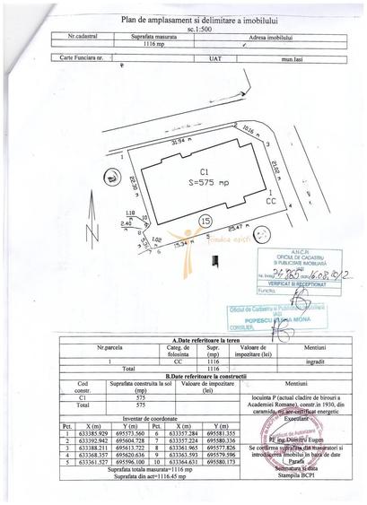 Spațiu comercial, de 604.26 mp, în Copou
