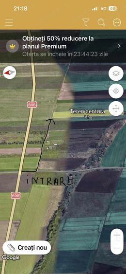 Teren de 10000 mp, în Central