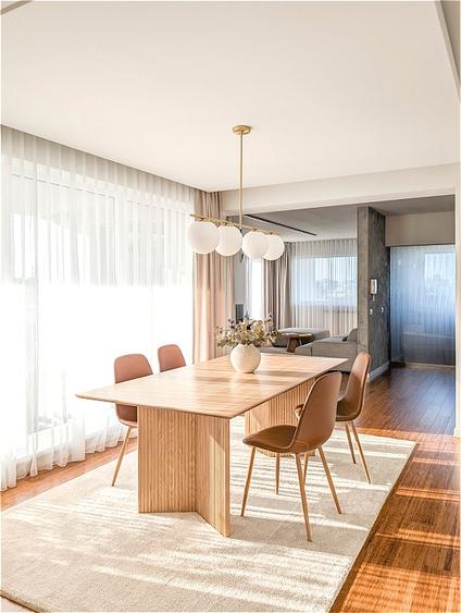 Apartament cu 3 camere decomandat, mobilat în Pipera