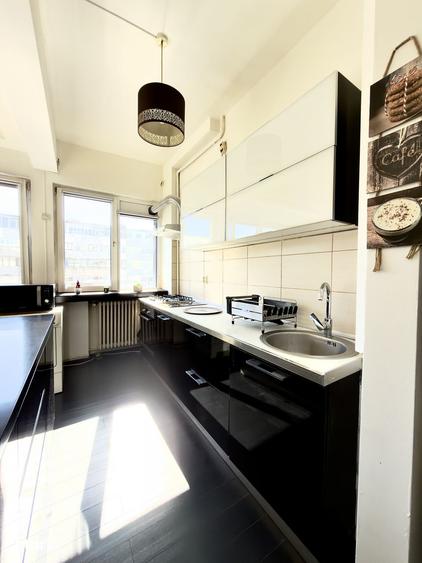 Apartament cu 2 camere, mobilat în Romană