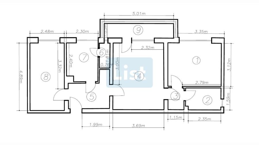 3 camere semidecomandat, Parc 14 Iulie, Grigorescu - 1