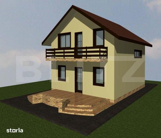 Casă cu 3 camere cu Teren 300 Mp în Miroslava