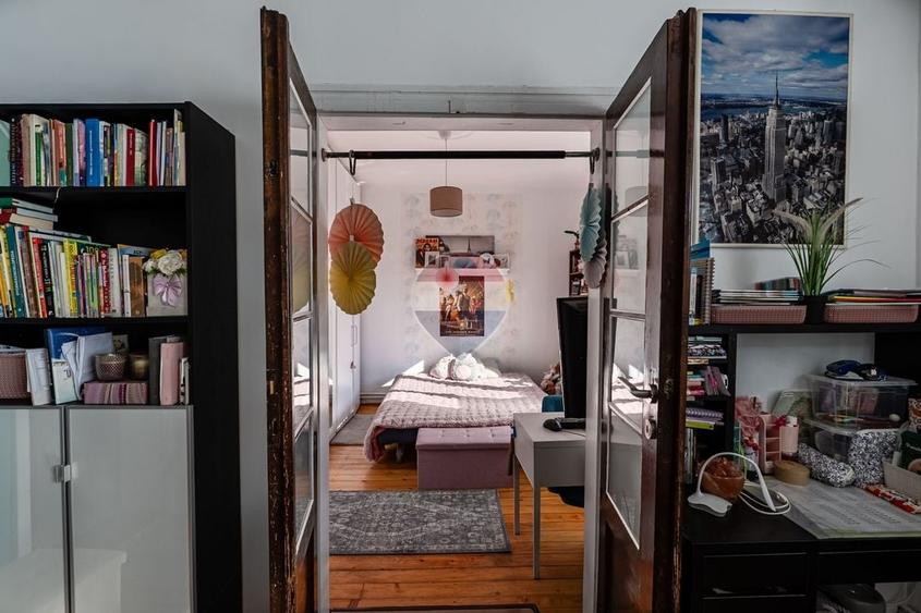Duplex cu 3 camere cu Teren 500 Mp în Central