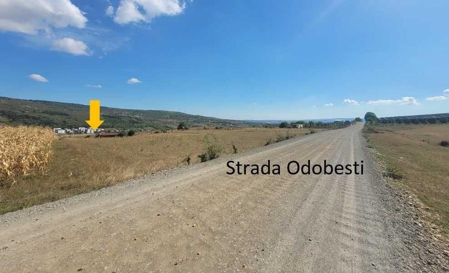 Proprietar: Teren plan 900mp, geometrie patrata, front 30m la drum de 9m || Odobesti - CREIC (Extravilan) - 2