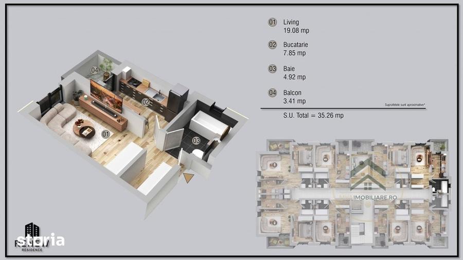 Garsoniera Militari Residence bloc finalizat - 6