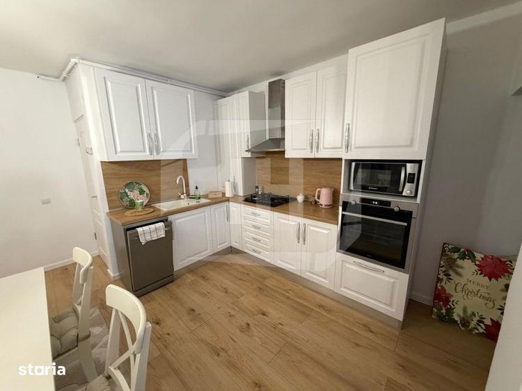 Apartament cu 3 camere, mobilat în Bună Ziua