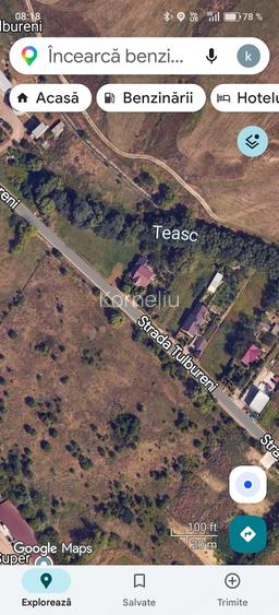 Vand teren strada Tulbureni