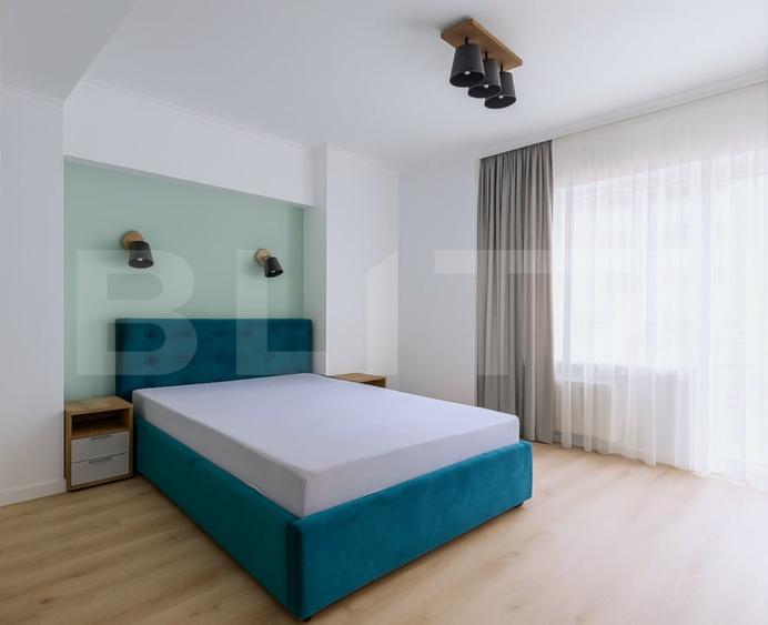 Apartament cu 2 camere semidecomandat, mobilat în Plopilor