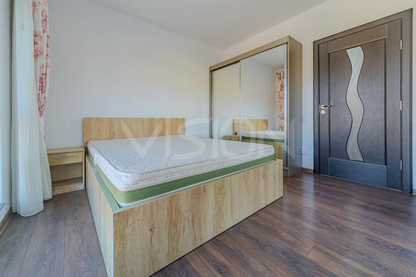 Apartament cu 2 camere semidecomandat, mobilat în Plopilor