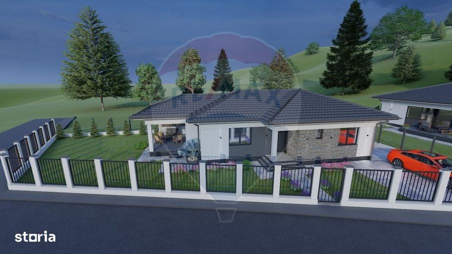 Casa noua de vanzare in SASAR cu 4 camere, 2 bai si 500 m2 teren. - 10