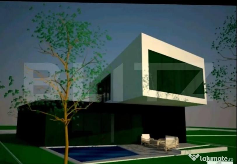 Casă cu 6 camere cu Teren 500 Mp în Lunei