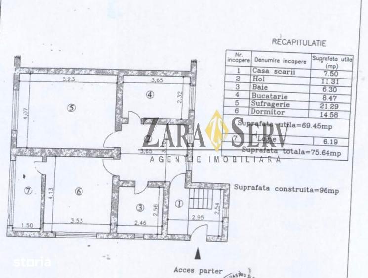 Spațiu comercial, de 70 mp, în Central