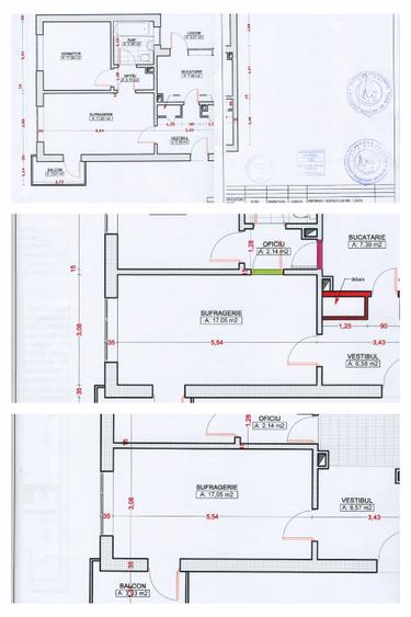 Apartament cu 3 camere decomandat, mobilat în Drumul Taberei