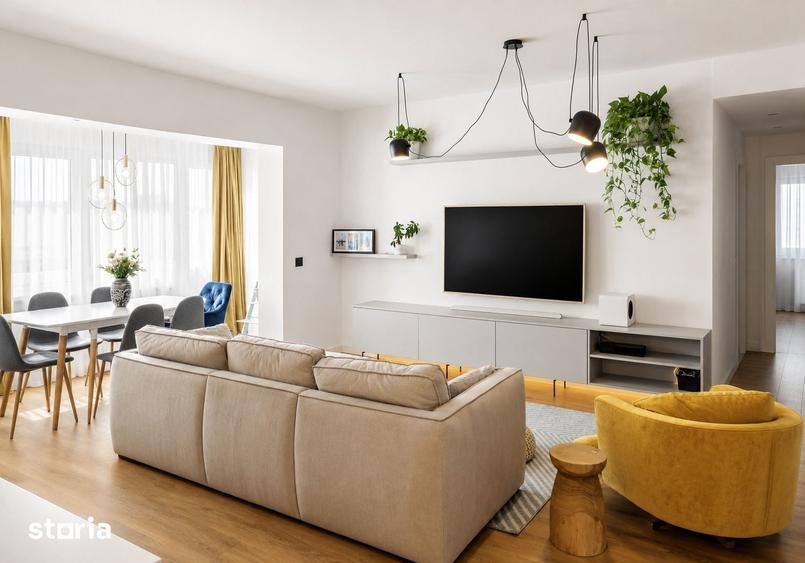 Apartament cu 4 camere în Băneasa