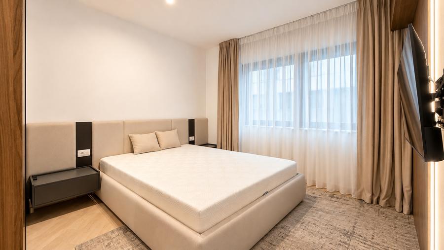 Apartament cu 3 camere decomandat, mobilat în Pipera