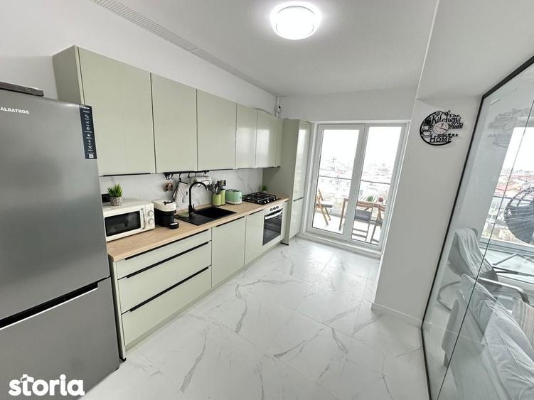 Apartament cu 2 camere, mobilat în Industriilor