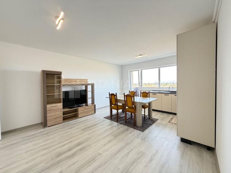 Apartament cu 2 camere semidecomandat, mobilat în Periferie
