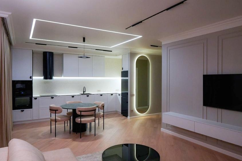Apartament cu 2 camere semidecomandat, mobilat în Bună Ziua