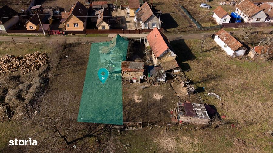 Casă cu 2 camere cu Teren 284 Mp în Central