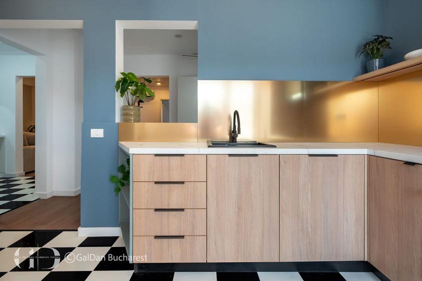 Apartament cu 3 camere, mobilat în Cișmigiu