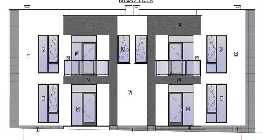 Duplex cu 4 camere cu Canalizare în Hărman