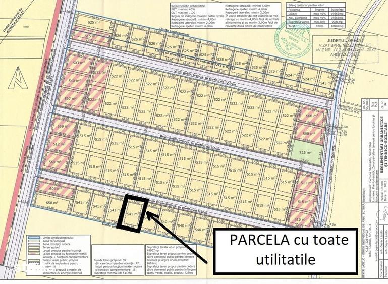 Parcela in cartierul Grigorescu 2 Oradea cu toate utilita?ile - 14